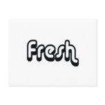 80's catch phase fresh on gifts post cards