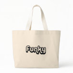 80's catch phase funky on gifts canvas bags