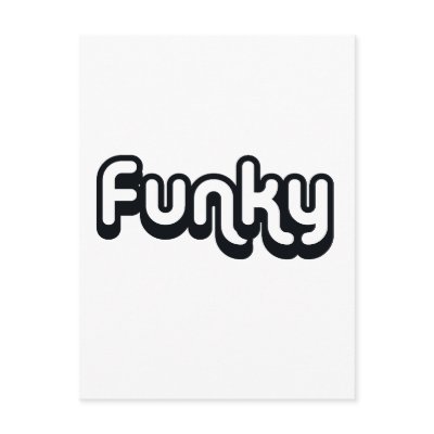 80's catch phase funky on gifts postcard by 80scatchphrasestore
