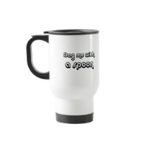 80's catch phase gag me with a spoon on gifts coffee mugs