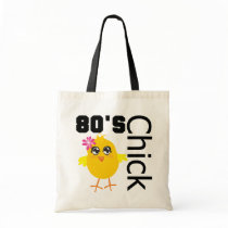 80's Chick Tote Bags