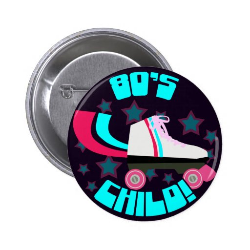 80's Child Pinback Buttons