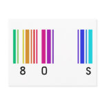 80s colour design! postcards