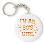 80's Girl Keychains