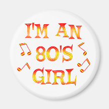 80's Girl Magnets