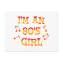 80's Girl Post Card
