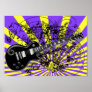 80s Guitar Shocker -Choose any colour background