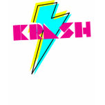 80's krash lightning bolt t-shirts