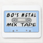 80s Metal Mix Tape Mouse Pads