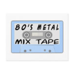 80s Metal Mix Tape postcards