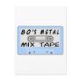 80s Metal Mix Tape Post Cards