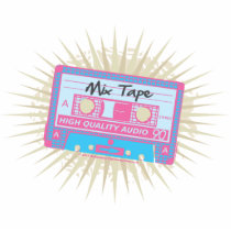 80's Mix Tape Photo Cutouts