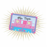 80's Mix Tape photo sculptures