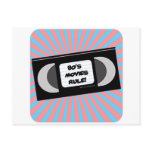 80's Movies Rule Postcards