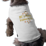 80s Music Brightens My Life Dog Tee Shirt