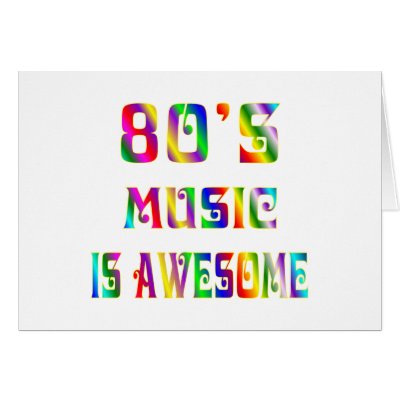 80s Music Card by TLArnold6
