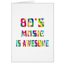 80s Music Cards