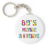 80s Music Keychains