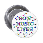 80s Music Lives Button