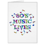 80s Music Lives cards
