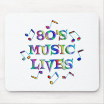 80s Music Lives Mouse Mats