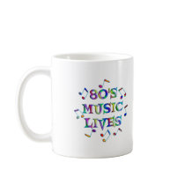80s Music Lives Mug