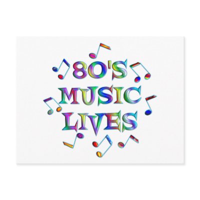 80s Music Lives Post Cards by TLArnold6