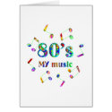 80s Music Lover cards