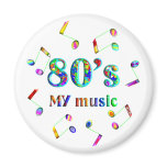 80s Music Lover Fridge Magnets