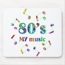 80s Music Lover Mouse Mats