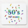 80s Music Lover Mouse Mats