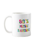 80s Music Coffee Mug
