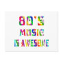 80s Music Postcard