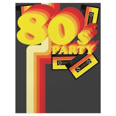 80s Party Flyer by JAM_Design