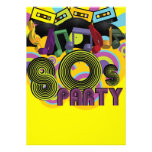 80s Party Invites