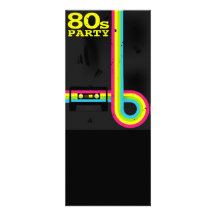 80s party invites