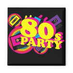 80s Party Magnets