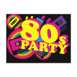 80s Party Post Card
