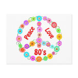 80s Peace Love Post Cards