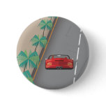 80s Retro Arcade Race Pinback Buttons