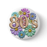 80s Retro Button