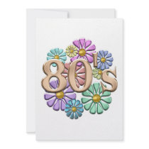 80s Retro Invite
