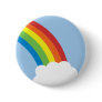 80's Retro Rainbow Button