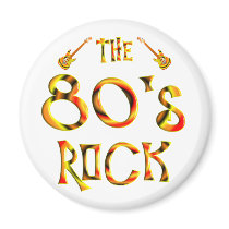 80's Rock Fridge Magnets
