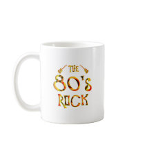 80's Rock Mugs