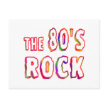 80s Rock Postcards