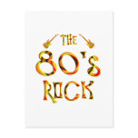 80's Rock Postcards