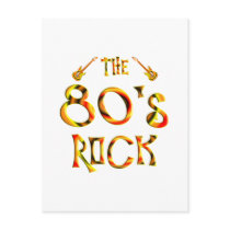 80's Rock Postcards