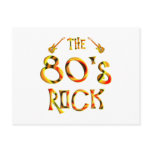 80's Rock Post Cards
