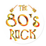 80's Rock Sticker